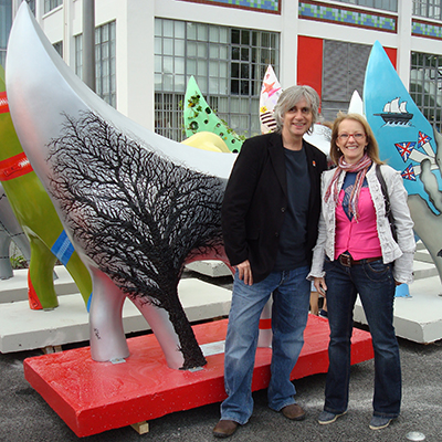 Amanda Oliphant and Phil Redman